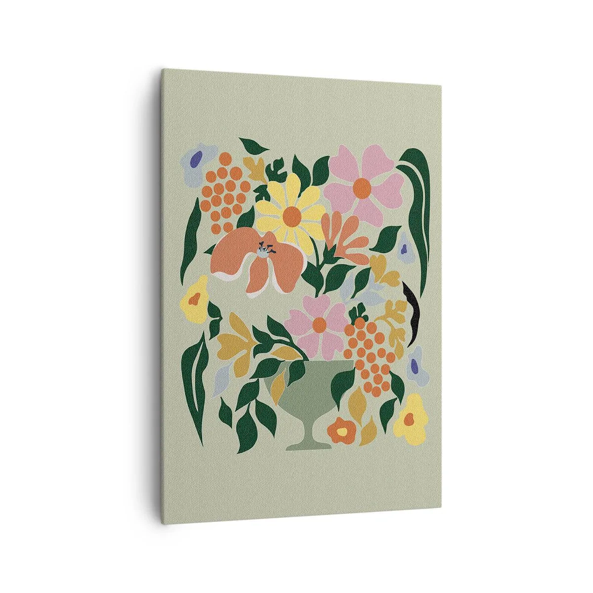 Canvas picture - Bouquet Brimming with Life - 70x100 cm