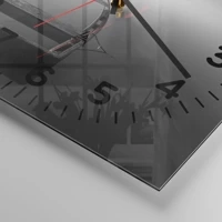 Clock face with numbers