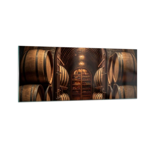 Glass picture - Atmospheric Cellar - 100x40 cm
