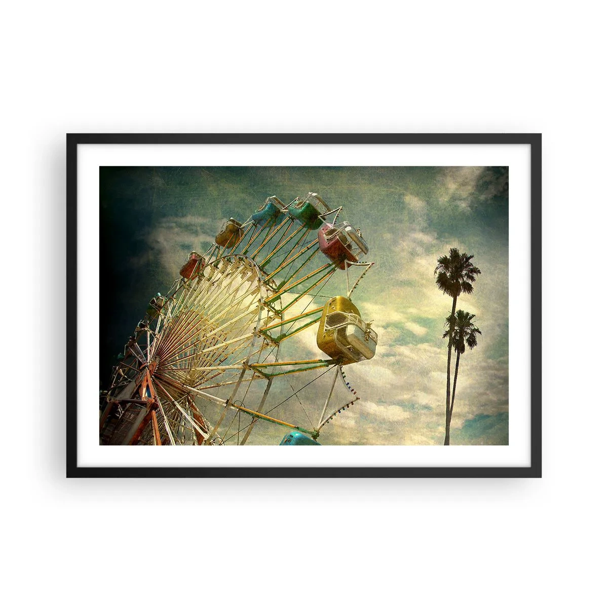 Poster in black frame - There Will Be Fun… - 70x50 cm