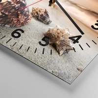 Clock face with numbers