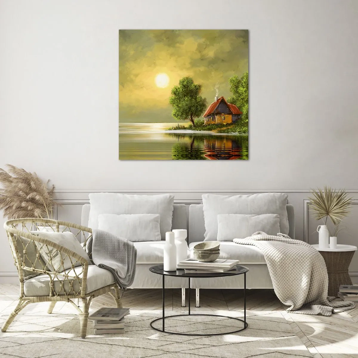 Glass picture - Pretty As a Picture - 50x50 cm