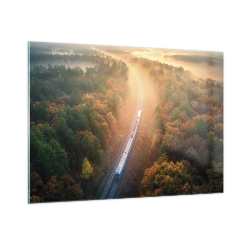 Glass picture - Autumn Trip - 100x70 cm