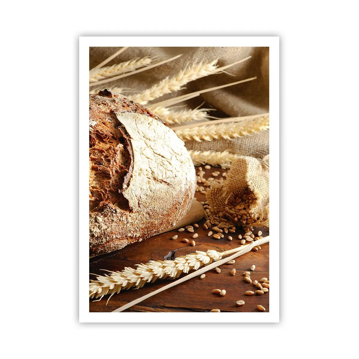 Poster - Tasty, Fragrant, Crunchy - 70x100 cm