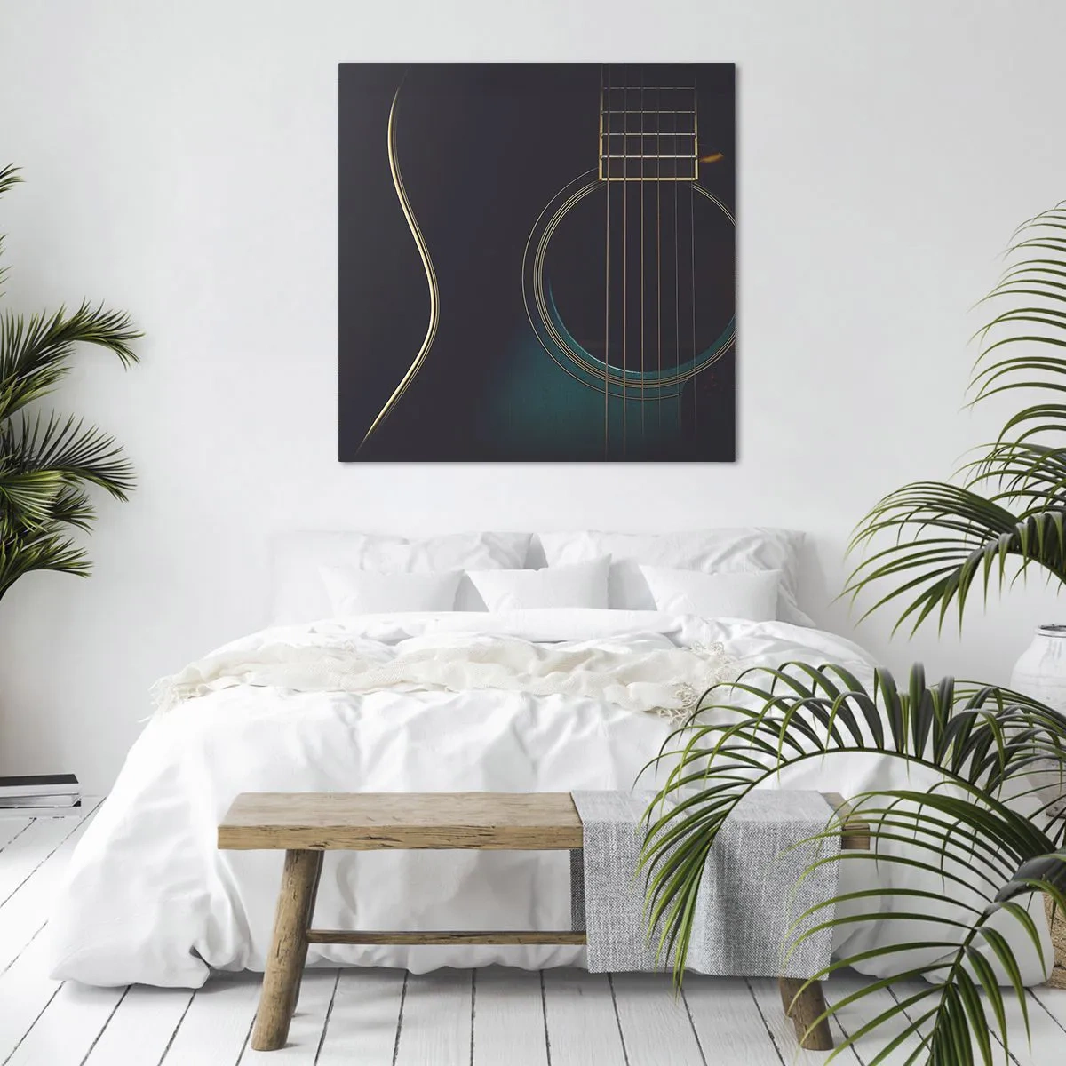 Canvas picture - A Moment Before It Sounds - 60x60 cm