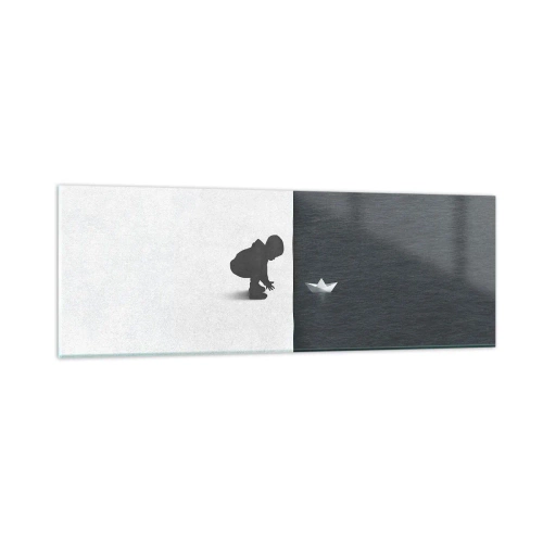 Glass picture - Big Voyage - 90x30 cm