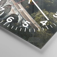 Clock face with numbers