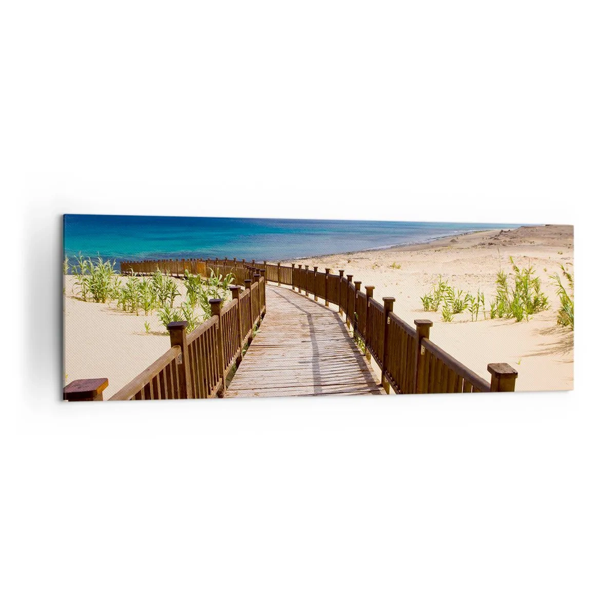 Canvas picture - Take Me to Happy Islands - 160x50 cm