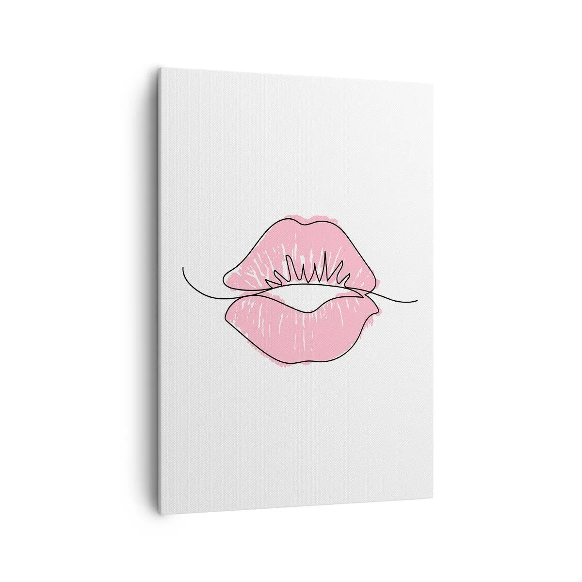 Canvas picture - Ready for a Kiss? - 70x100 cm