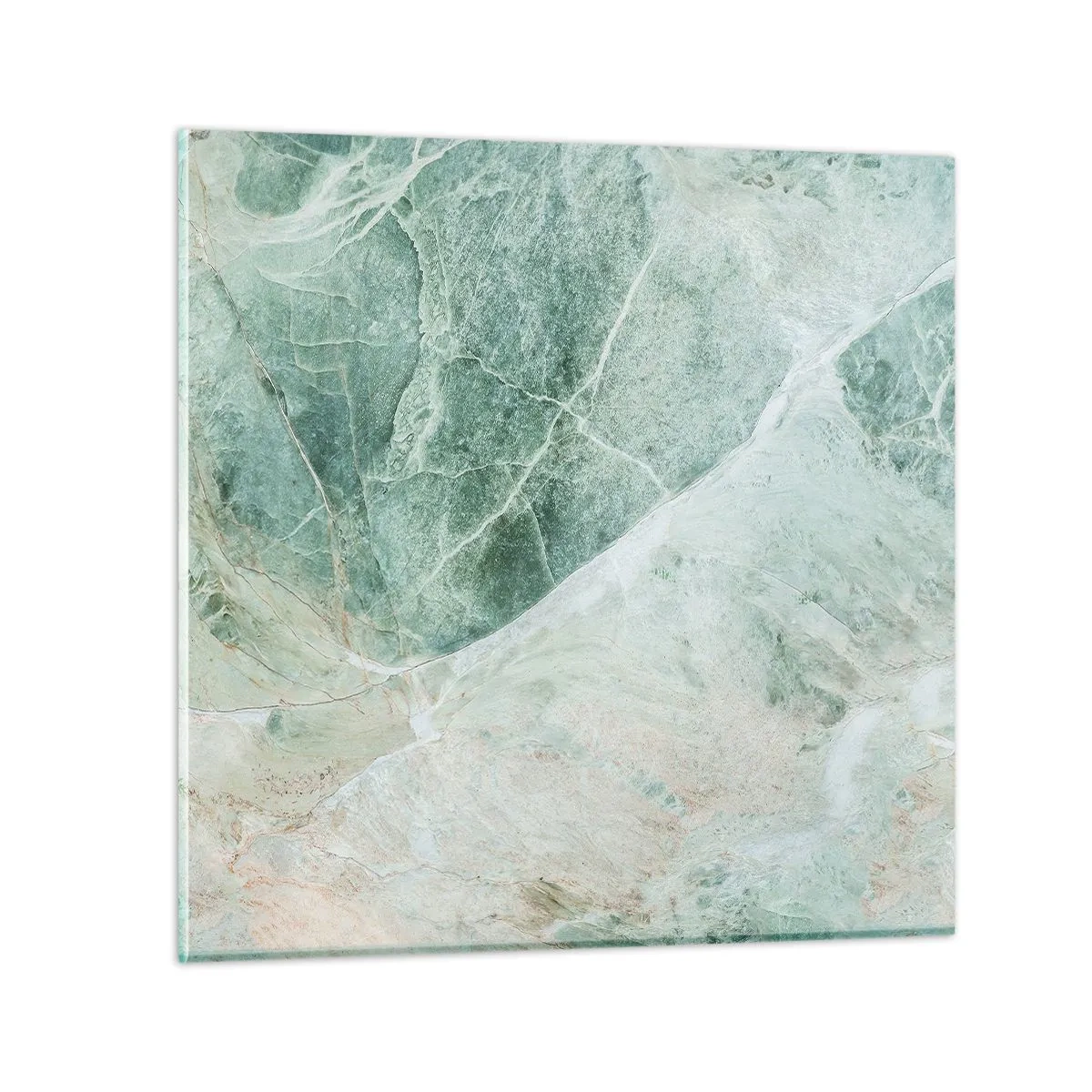 Glass picture - Noble Coolness of a Stone - 60x60 cm