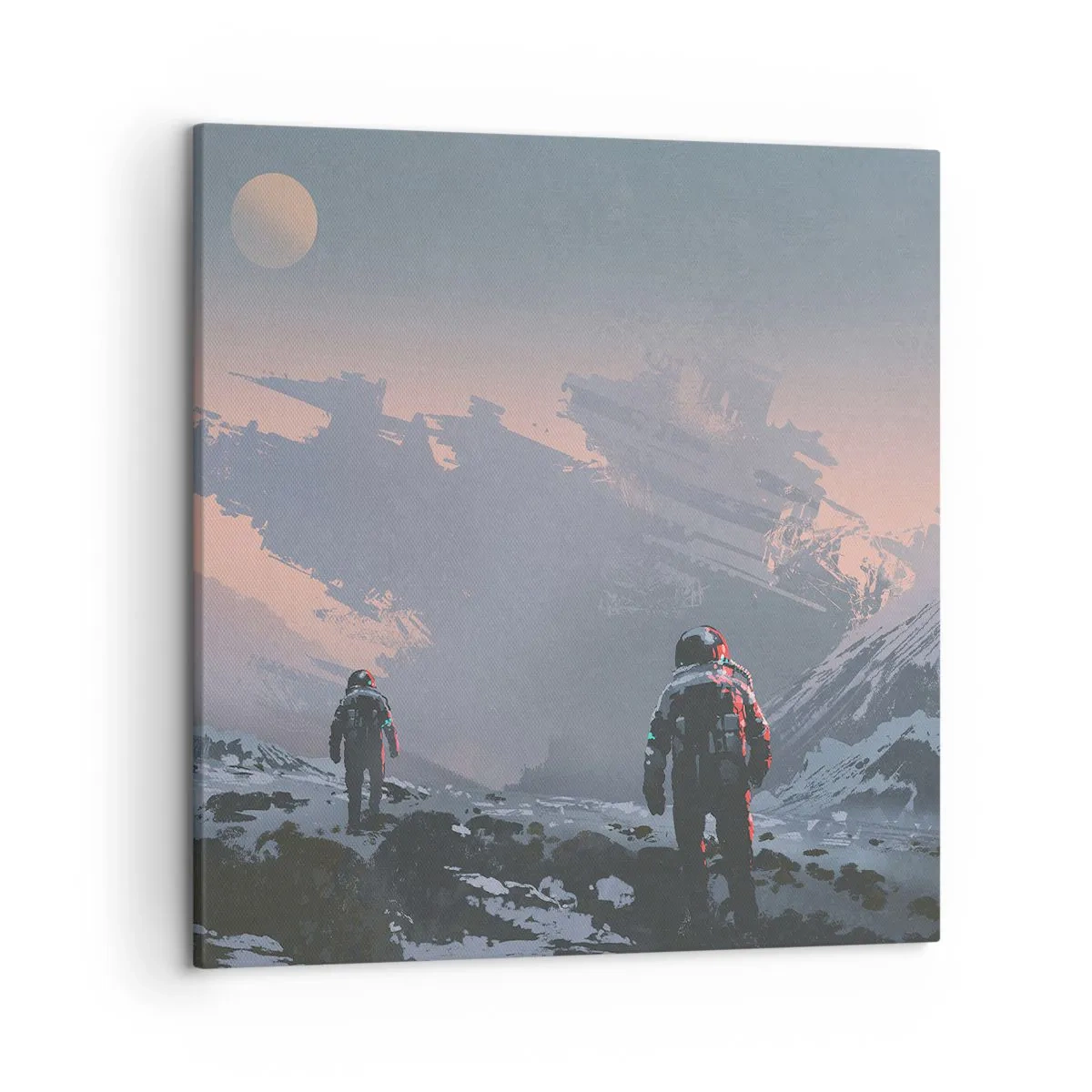 Canvas picture - Under an Unknown Star - 50x50 cm