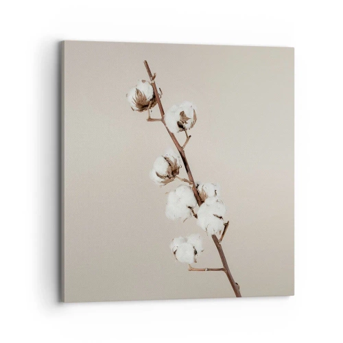 Canvas picture - At the Heart of Softness - 70x70 cm