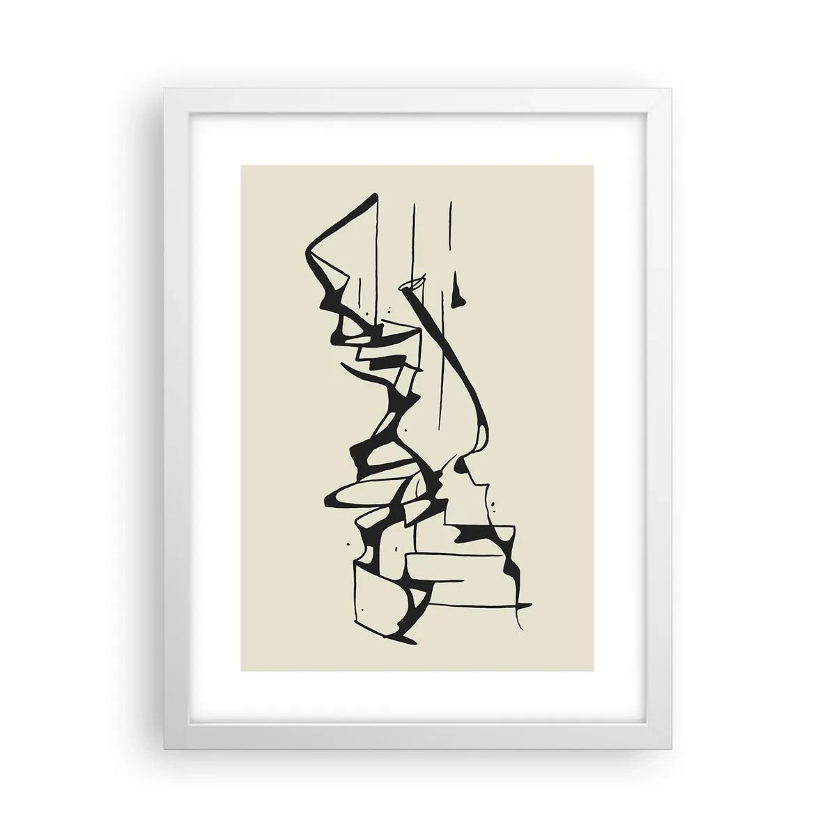 Poster in white frmae - Maybe Landscape - 30x40 cm