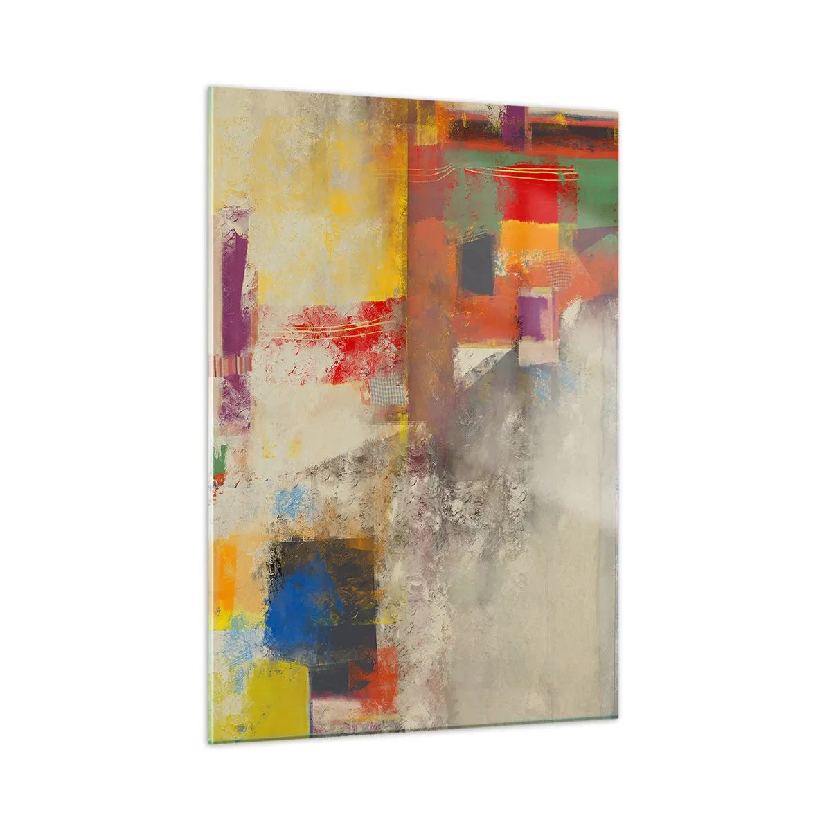Glass picture - Geometry of Colours - 50x70 cm