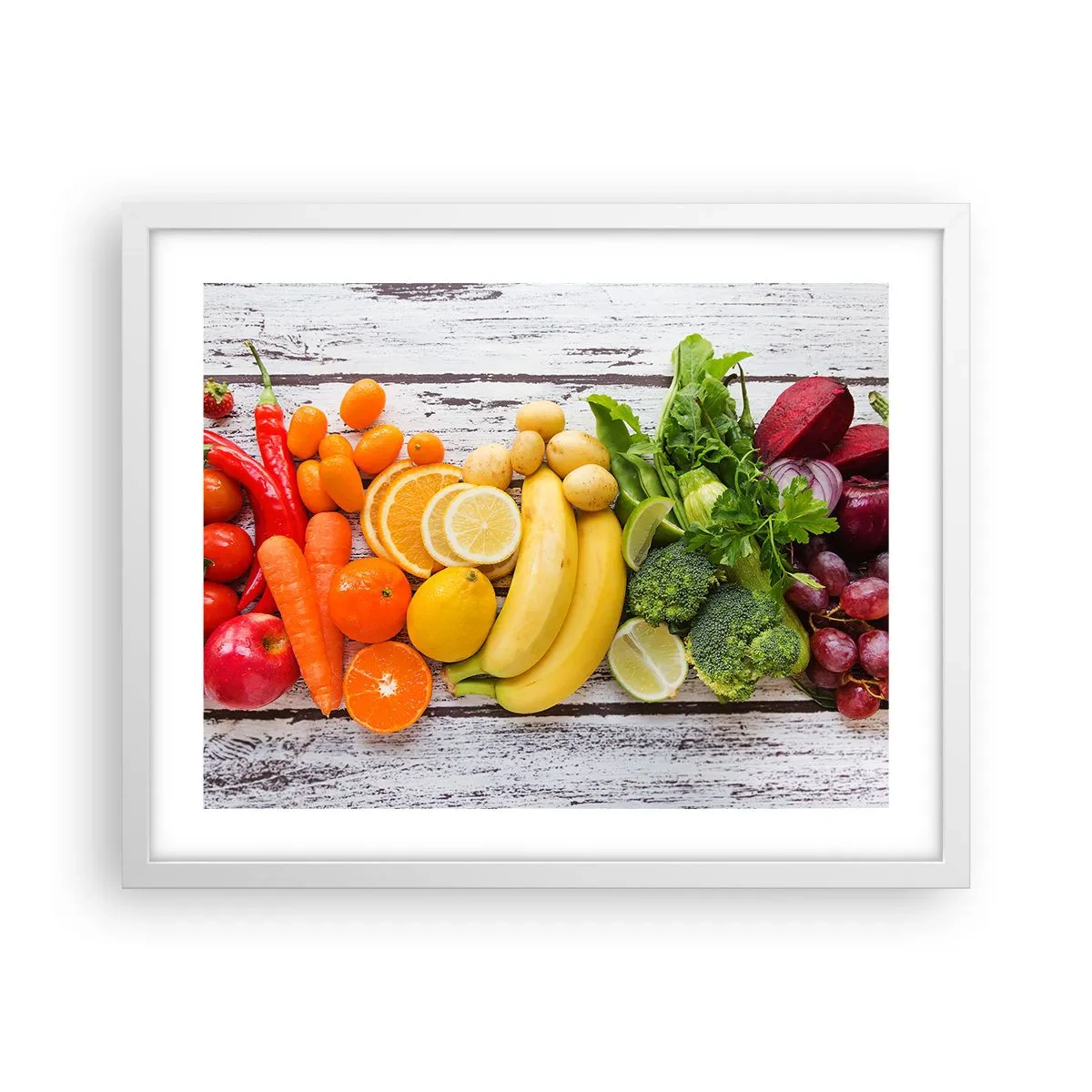 Poster in white frmae - Is that Not Enough? - 50x40 cm