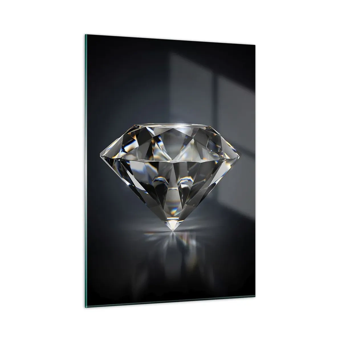 Glass picture - Girls' Best Friend - 50x70 cm