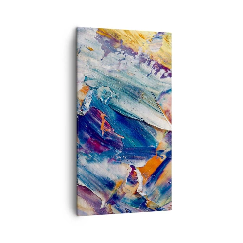 Canvas picture - Whirlwind of Colour - 45x80 cm
