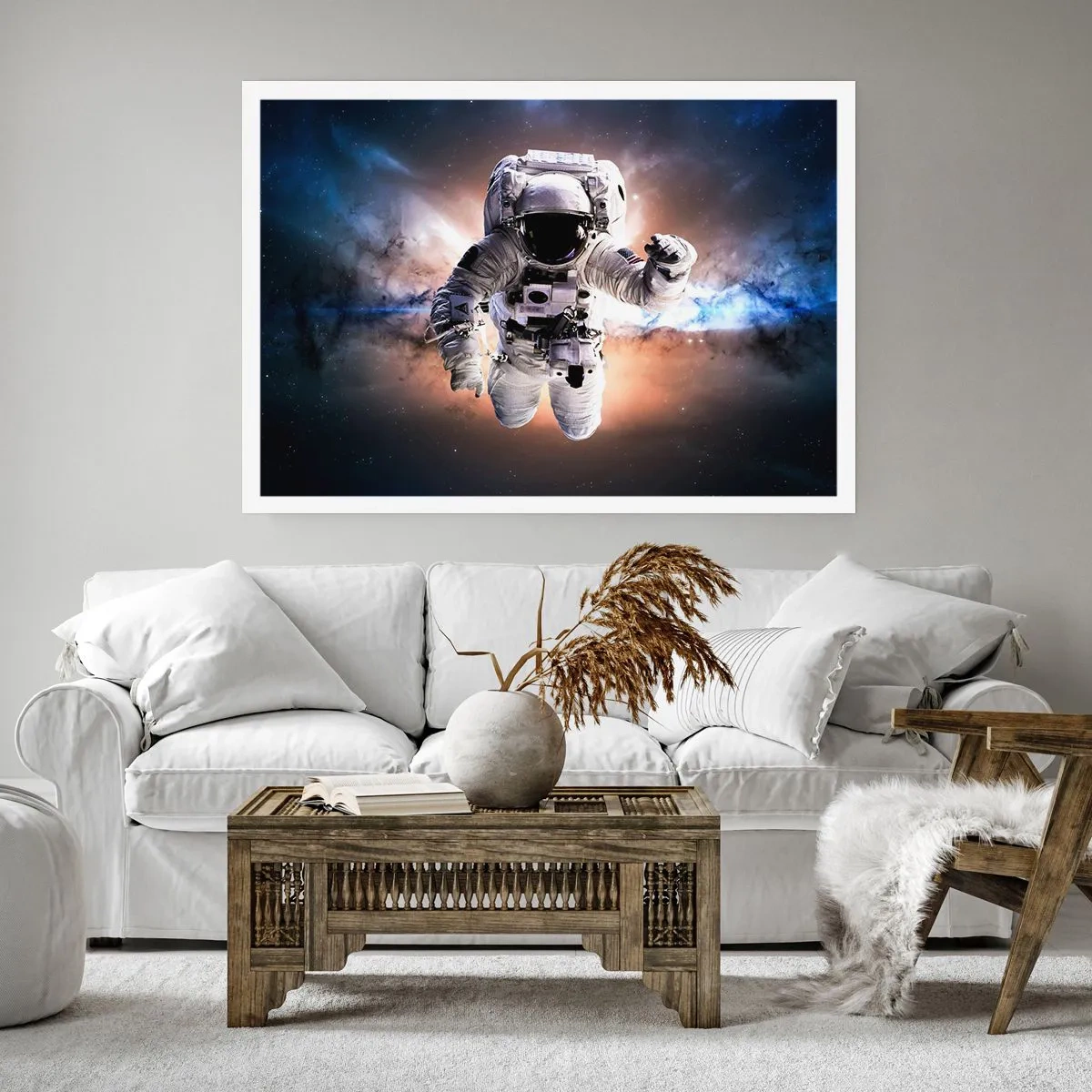 Poster - Greetings from Space - 40x30 cm