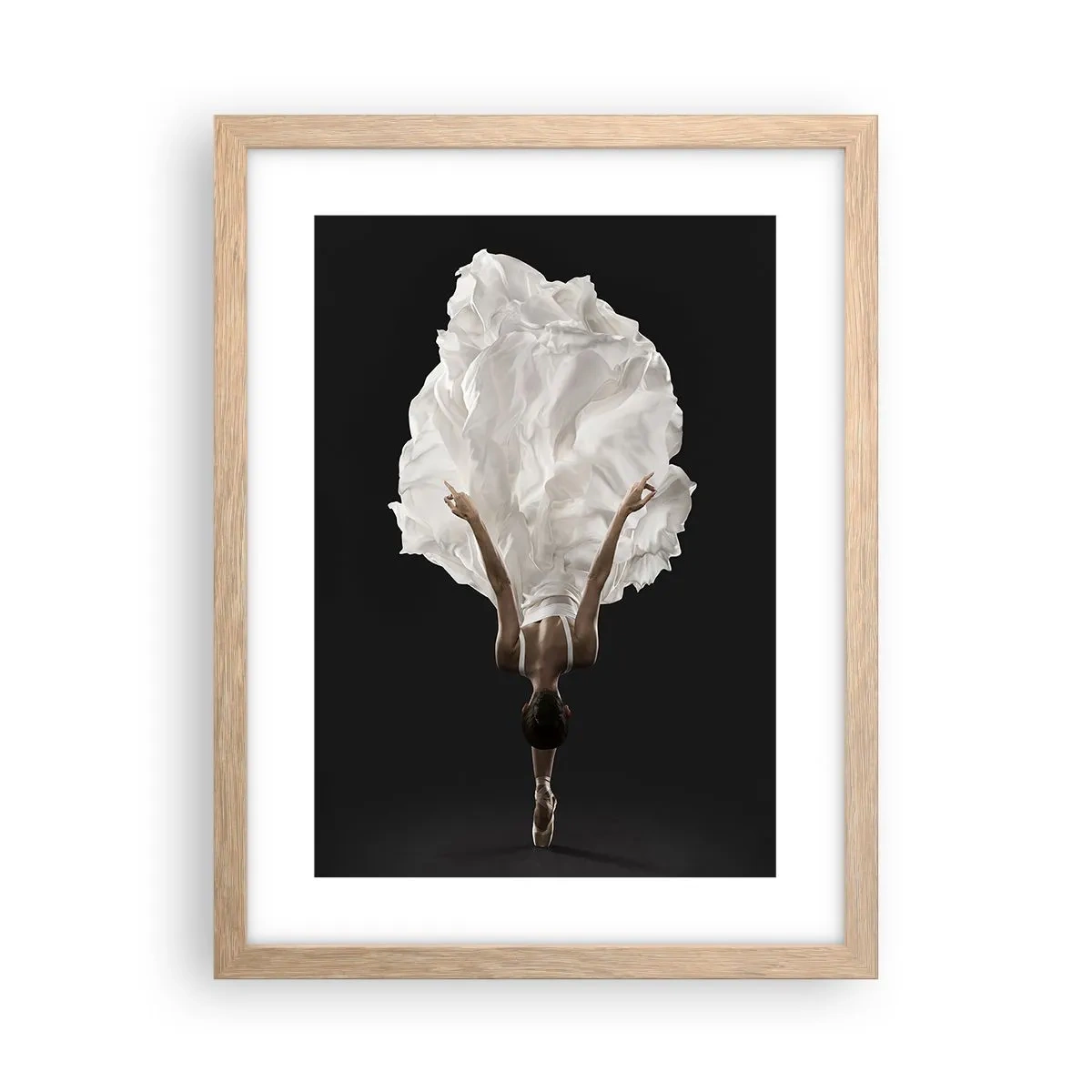 Poster in light oak frame - Amazing Waist - 30x40 cm