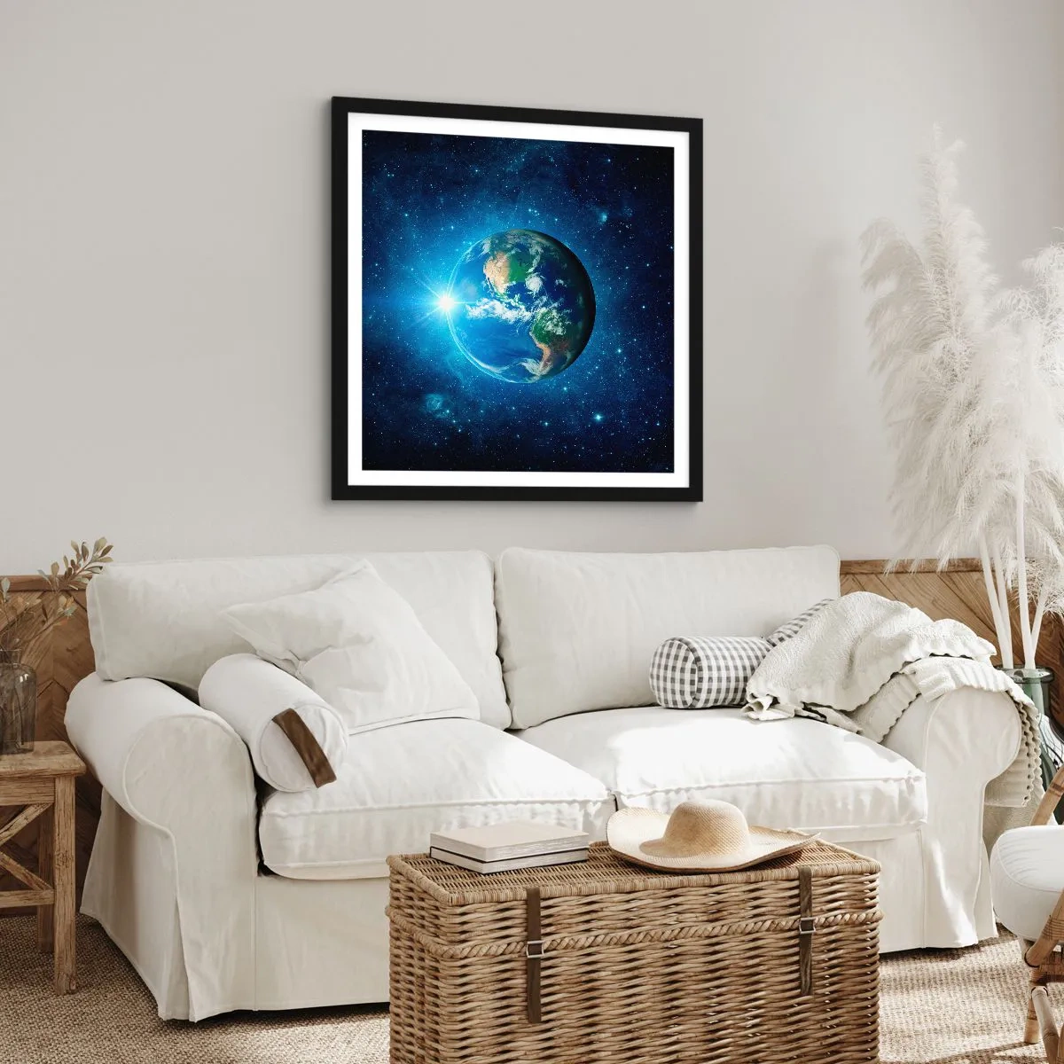 Poster in black frame - We Are in Heaven - 60x60 cm
