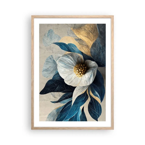 Poster in light oak frame - With a Heart of Gold - 50x70 cm