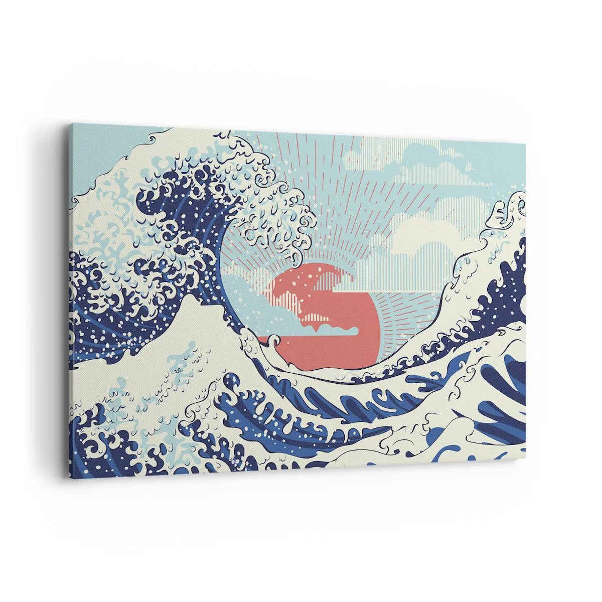 Canvas picture - From Japanese Inspirations - 120x80 cm