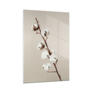 Glass picture - At the Heart of Softness - 50x70 cm