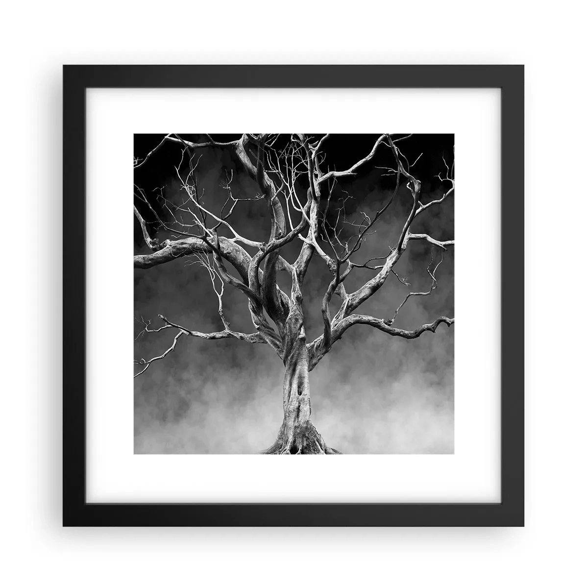 Poster in black frame - Primordial and Sacred - 30x30 cm