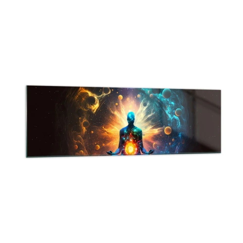 Glass picture - Cosmic Calm - 160x50 cm