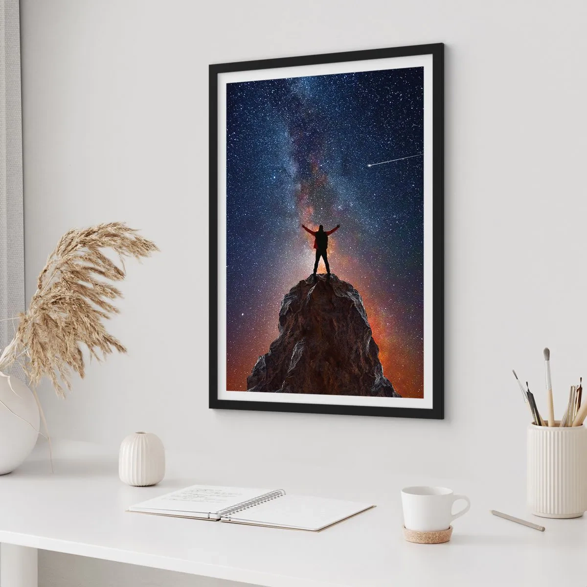 Poster in black frame - Power Is with Me! - 61x91 cm