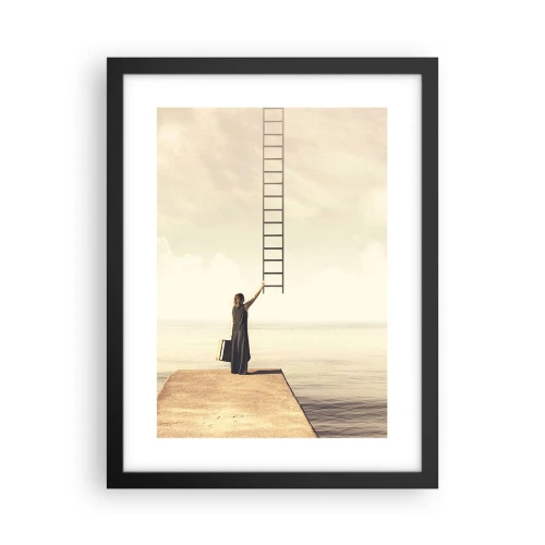 Poster in black frame - Magical Trip - 30x40 cm