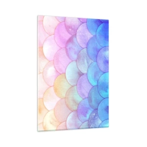 Glass picture - Pearl Scale - 80x120 cm