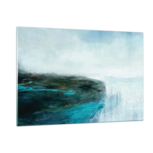 Glass picture - Marine Abstract - 120x80 cm