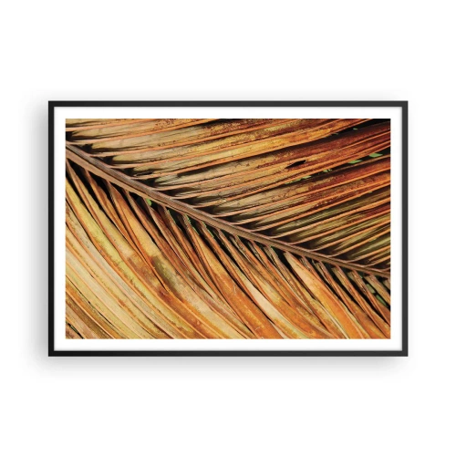 Poster in black frame - Coconut Gold - 100x70 cm