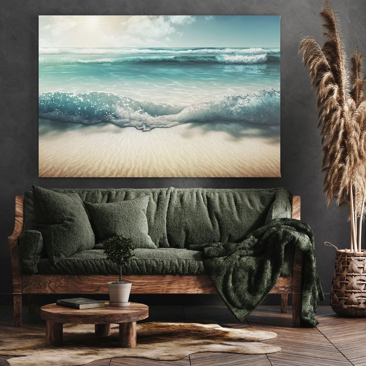 Canvas picture - Calm of the Ocean - 120x80 cm