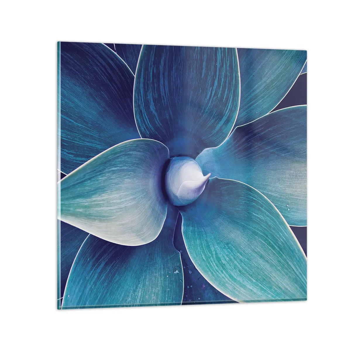 Glass picture - Blue from the Sky - 50x50 cm