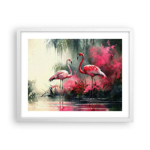 Poster in white frmae - Class of Natural Charm - 50x40 cm
