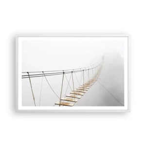 Poster in white frmae - Where Did He Take You? - 91x61 cm