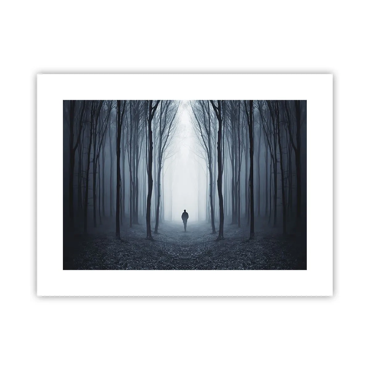 Poster - And Everything is Straight and Bright - 40x30 cm