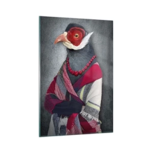 Glass picture - What Am I Doing?! - 80x120 cm