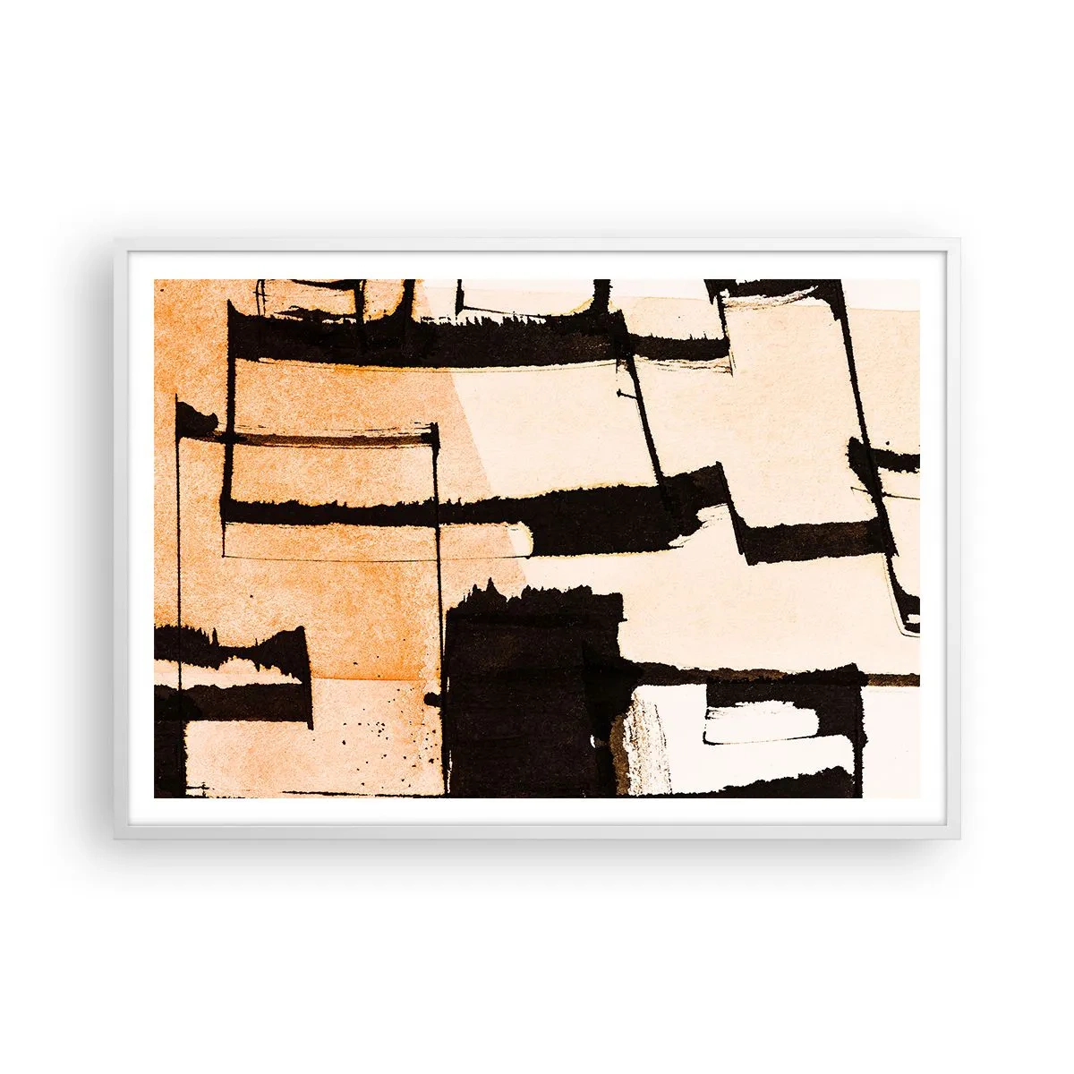 Poster in white frmae - Order After All - 100x70 cm