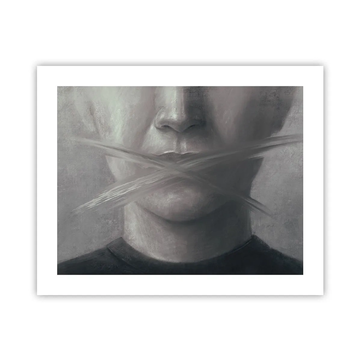 Poster - Not a Word - 50x40 cm