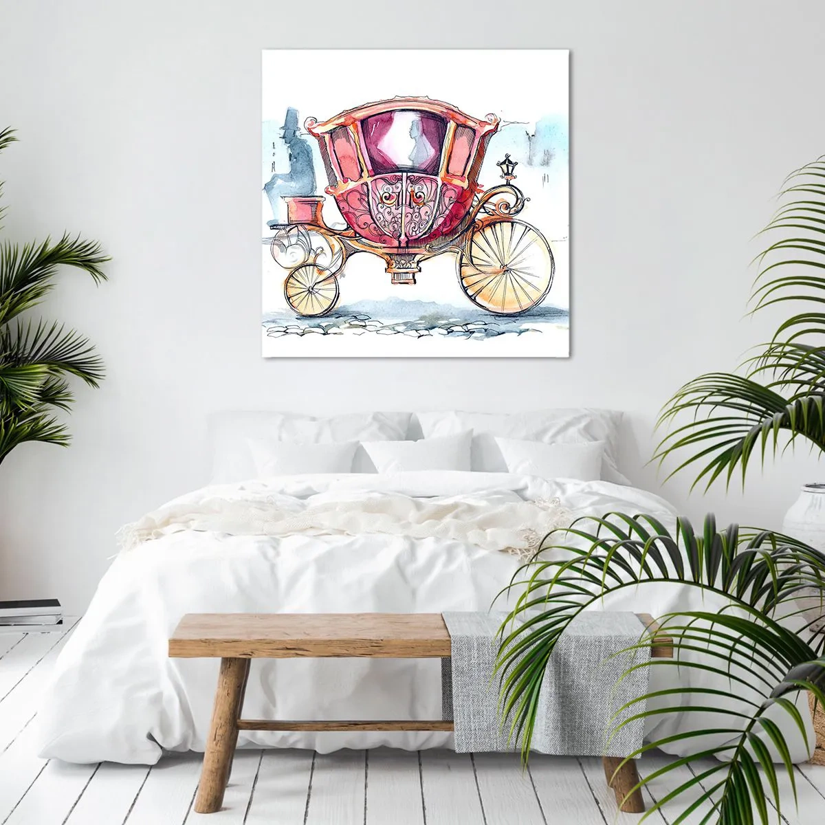 Canvas picture - For a Wedding or a Ball? - 40x40 cm