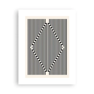 Poster - Geometrical Illusion - 30x40 cm