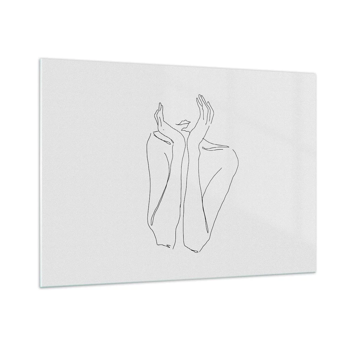 Glass picture - What Girls Are Dreaming of - 100x70 cm