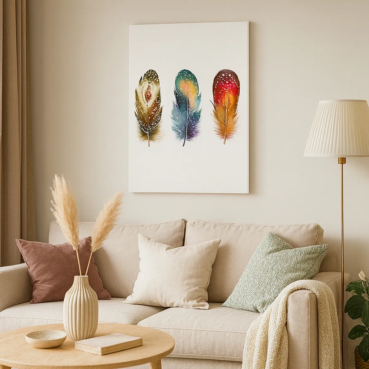 Canvas picture - Rituals, Customs, Secrets - 50x70 cm