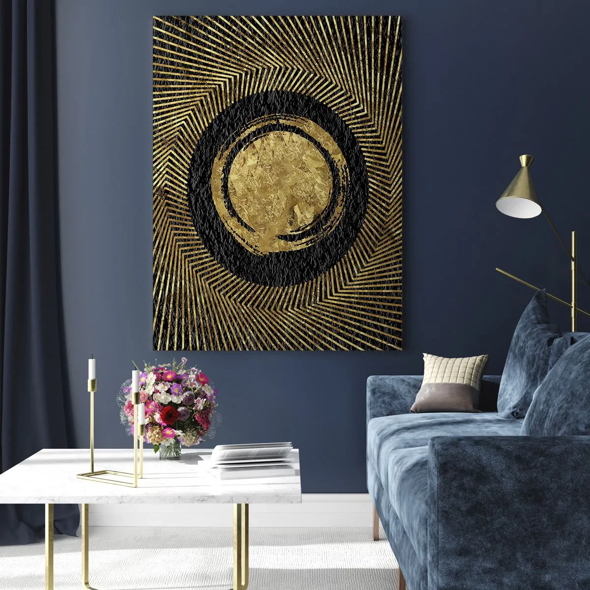 Glass picture - Composition Glamour - 50x70 cm