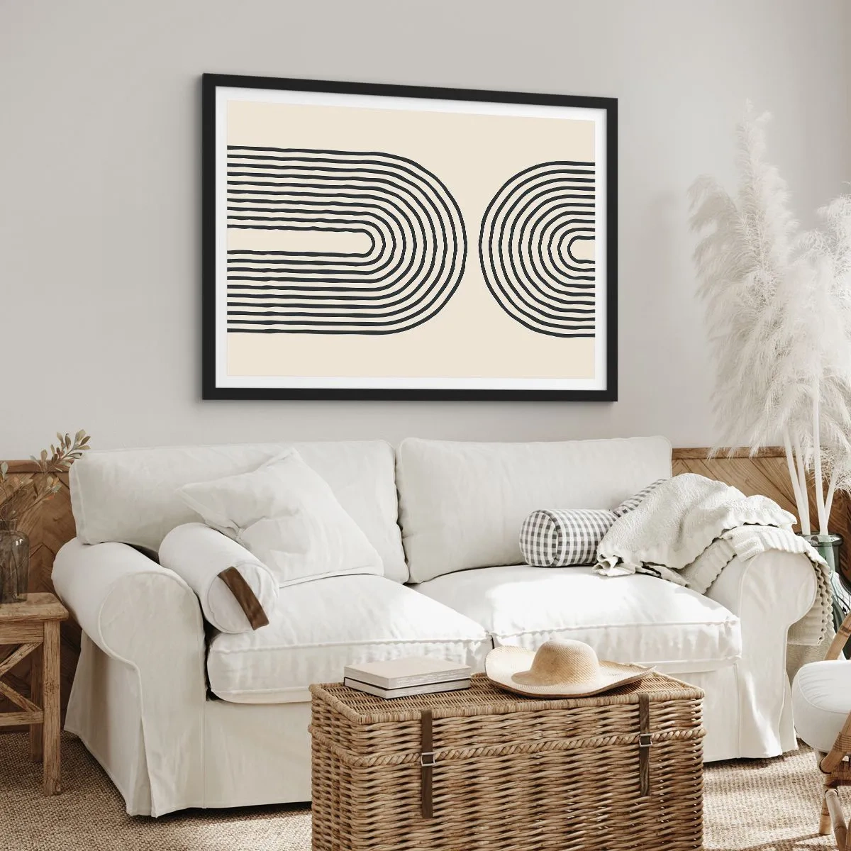 Poster in black frame - In One Moment… - 91x61 cm