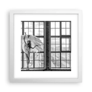 Poster in white frmae - City of Angels? - 30x30 cm