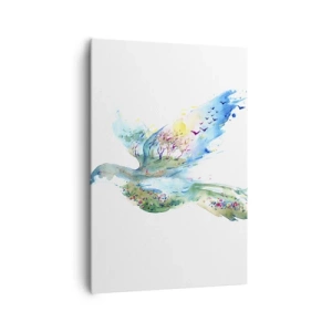 Canvas picture - On The Wings Of Nature - 70x100 cm